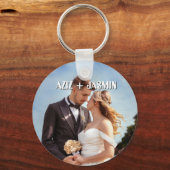 Modren blush pink floral キーホルダー (裏面)