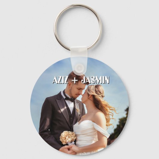 Modren blush pink floral キーホルダー (裏面)