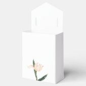 Modren blush pink floral フェイバーボックス (オープン)