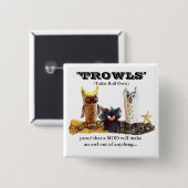 MODsのためのTROWL 缶バッジ (正面&裏面)