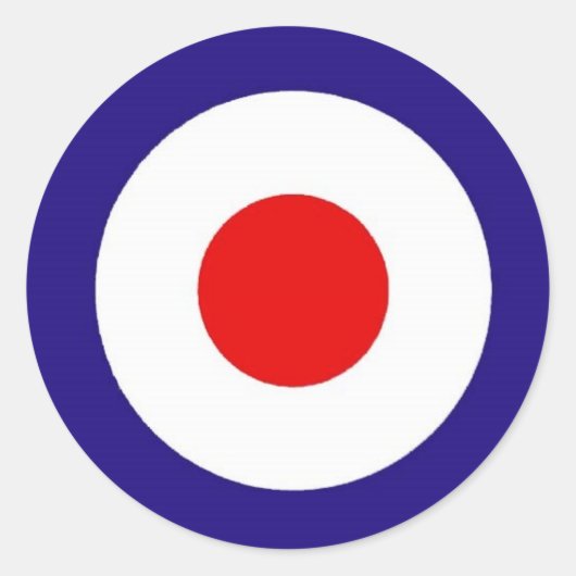 ModTargetステッカー ラウンドシール (正面)