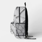 Modular Armor White Backpack プリントバックパック (右)