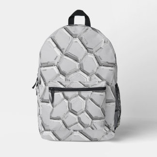 Modular Armor White Backpack プリントバックパック