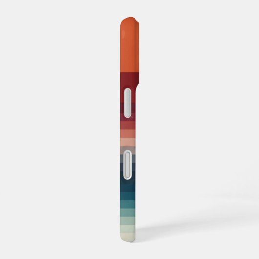 Modular Retro Layout iPhone 16ケース (右側面)