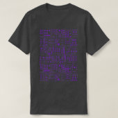 Modular synthesizer eurorack synth  (3) tシャツ (デザイン正面)