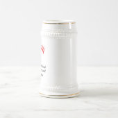 "Moe公式のタカ"のステイン! ビールジョッキ (中央)