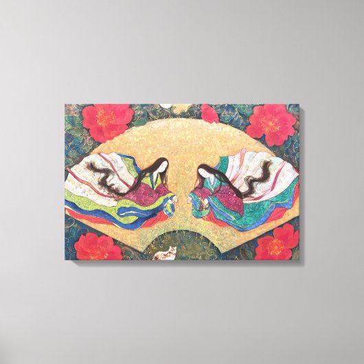  Moe: Heian Princess Fairies キャンバスプリント (正面)