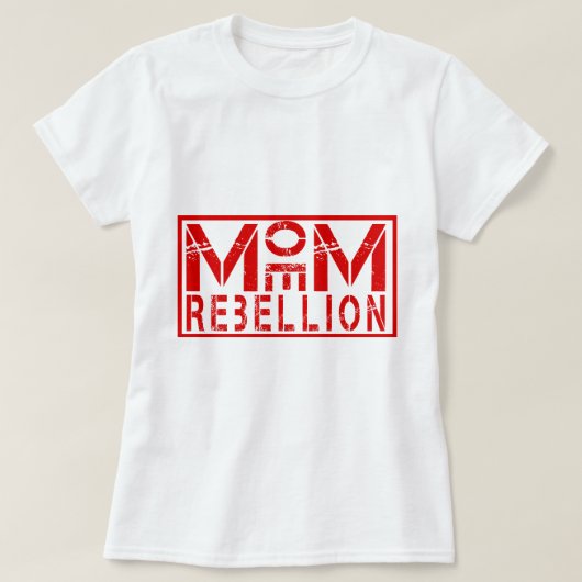 Moe Moeの暴動 Tシャツ (デザイン正面)