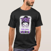 Moebius Syndrome Warrior Messy Bun Moebius Facial  Tシャツ (正面)