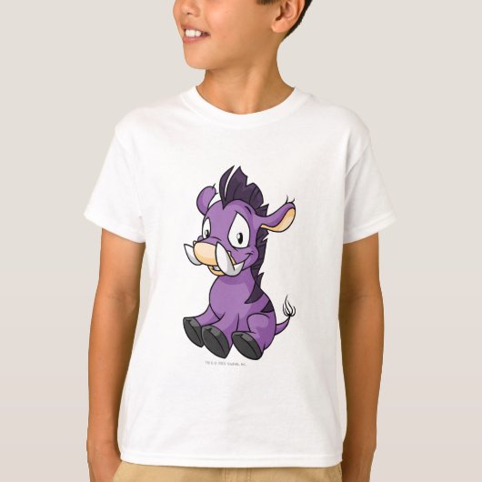Moehogの紫色 Tシャツ (正面)