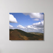 Moel y Gamelin Llangollen WalesポストカードポスターFa