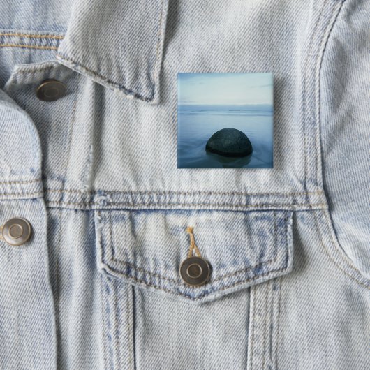 Moerakiの大きい石 缶バッジ (インサイチュ)