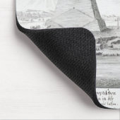 Moerisの王およびエジプトの彼のの2つのピラミッド マウスパッド (コーナー)