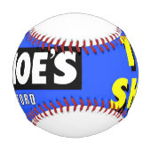 MOE'S TOY SHOP.  HANFORD, CALIFORNIA. 野球ボール (正面)