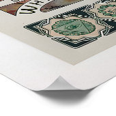 Moet Chandon by Alphonse Mucha   Vintage ポスター (角)