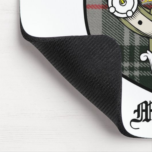 Moffatの一族はバッジのタータンチェックの頂点に達します マウスパッド (コーナー)