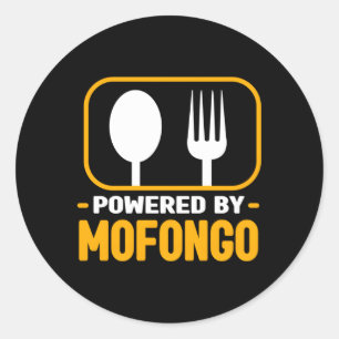 Mofongo Guユーモアプエルトリカフード搭載 ラウンドシール