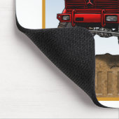 Mog2_red マウスパッド (コーナー)