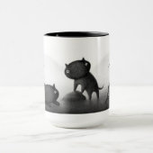 "Mog"のマグ2 マグカップ (中央)