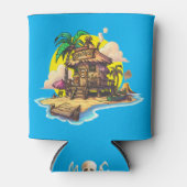 Mog Mog島カラードリンクホルダーby Eryck Webb 缶クーラー (正面)