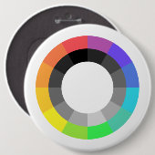 MOGAI LGBT巨大ボタン 缶バッジ (正面&裏面)