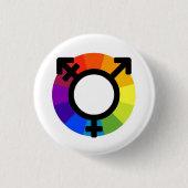 MOGAI TRANSボタン 缶バッジ (正面)