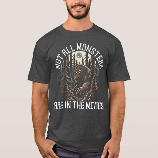 Mogollon Monster Mythical Cryptozoology Cryptid re Tシャツ (正面)