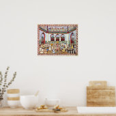 Mohammed Ben Ali Rbati Festival Scene ポスター (キッチン)