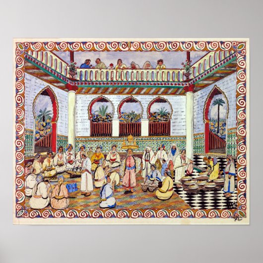 Mohammed Ben Ali Rbati Festival Scene ポスター (正面)