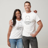 Mohandas Gandhiの引用文は、無視しましたり、笑いましたり、戦いましたり、勝ちます Tシャツ (ユニセックス)