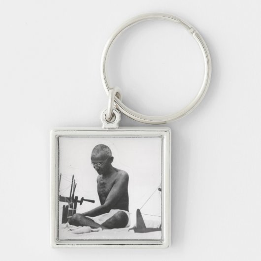 Mohandas Karamchand Gandhi キーホルダー (正面)