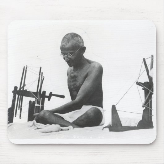Mohandas Karamchand Gandhi マウスパッド (正面)