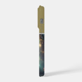 "Mohawk Capybara: Rockin' the River!" iPhoneケース (左側面)