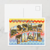 Mohawk Trail, Massachusetts Travelからの挨拶 ポストカード (正面/裏面)