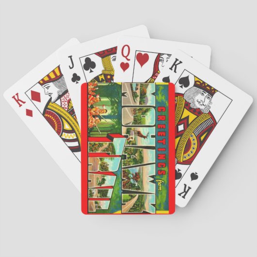 Mohawk Trail Retro Playing Cards トランプ (裏面)