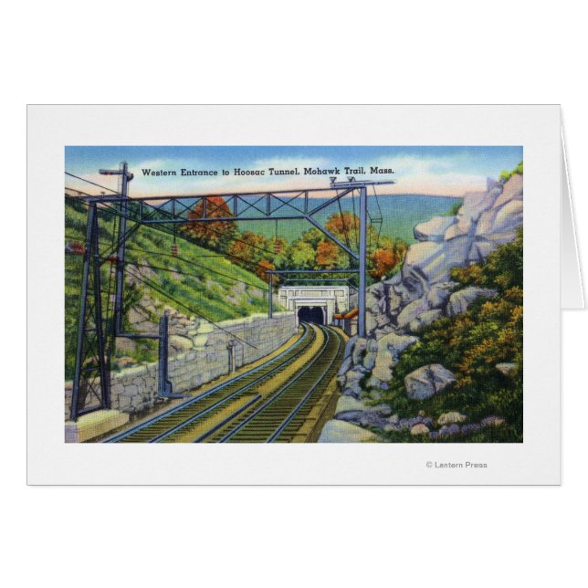 Mohawk Trail View of W. Entrance to Hoosac (正面横)