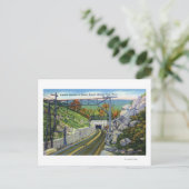 Mohawk Trail View of W. Entrance to Hoosac ポストカード (スタンド正面)