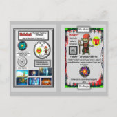 Mohdort Presents Meitnerium Trading Card ポストカード (裏面)