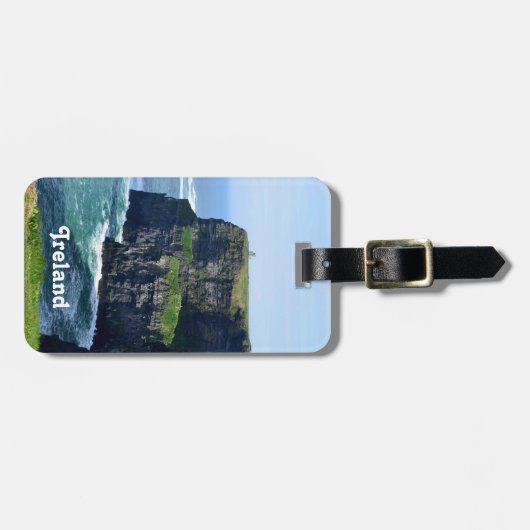 Moherの豪華な崖 ラゲッジタグ (正面横)