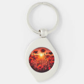 Mohn im Gegenlicht キーホルダー (正面)