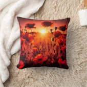 Mohn im Gegenlicht クッション (ブランケット)