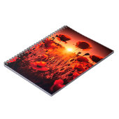 Mohn im Gegenlicht ノートブック (左側)