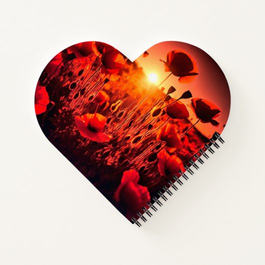 Mohn im Gegenlicht ノートブック (裏面)