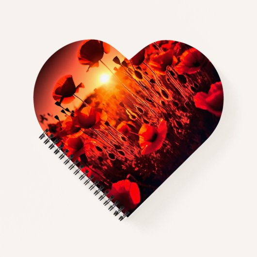 Mohn im Gegenlicht ノートブック (正面)