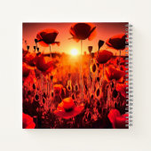 Mohn im Gegenlicht ノートブック (裏面)