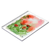 Mohnblumen Aquarell - ノートブック (左側)