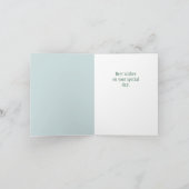 Mohnblumenwiese, Aquarell -  カード (内部)