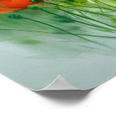 Mohnblumenwiese, Aquarell -  ポスター (角)