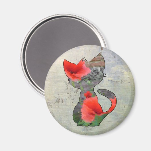 Mohnkatze マグネット (正面/裏面)