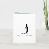 Moiのファッションプレートの~のカード/招待状 招待状 (裏面)